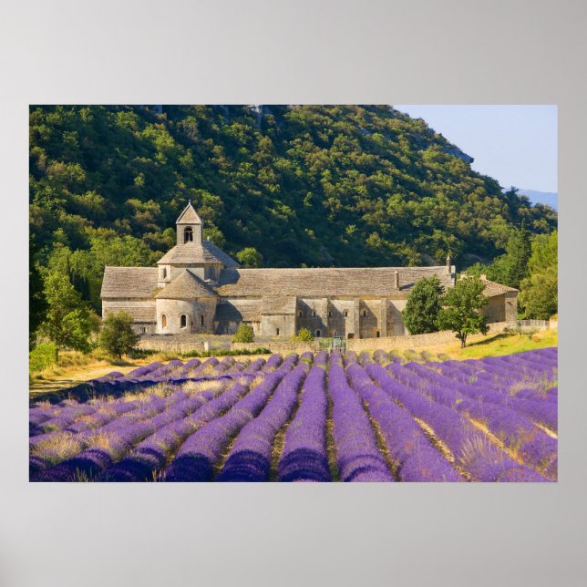 France, Gordes. Cistercian monastery of Poster (Front)