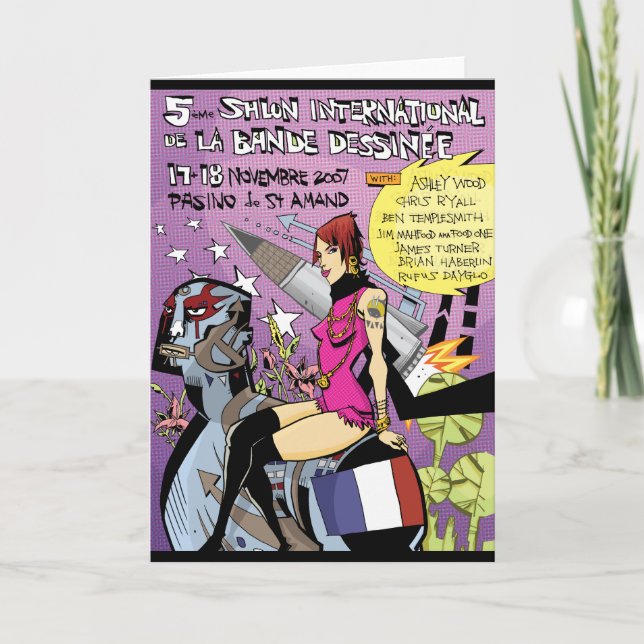 France Greeting Card (Front)