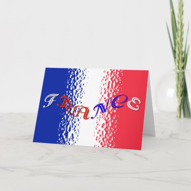 France Greeting Card (Front)