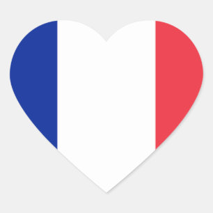 france heart sticker