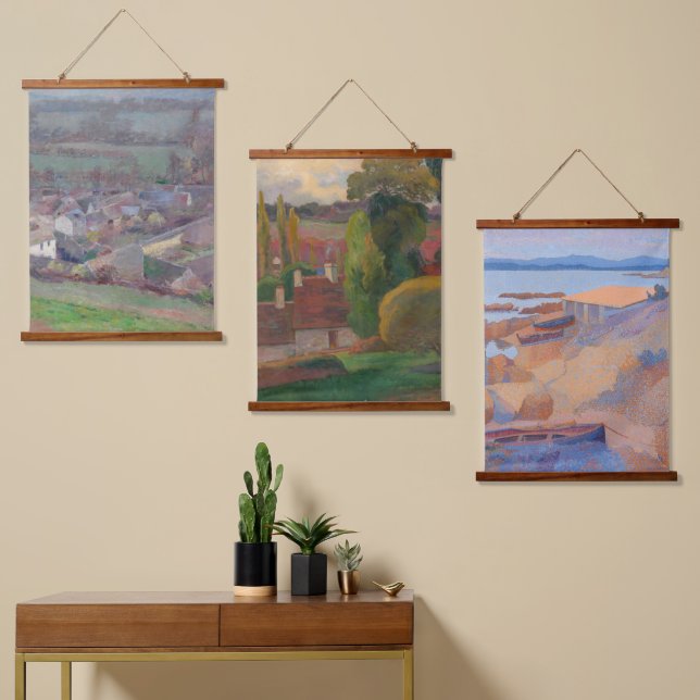 France in art hanging tapestry (Asymmetrical)