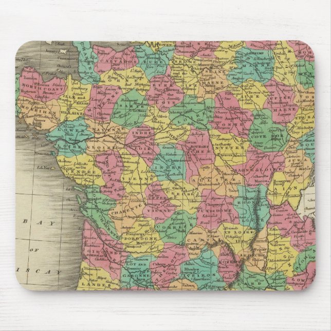 France, in Departments Mouse Pad (Front)