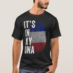 France It's In My DNA Cute French Fingerprint Fran T-Shirt