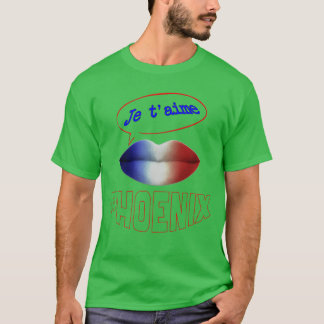 FRANCE JEAIME PHOENIX PUNK friend T-Shirt