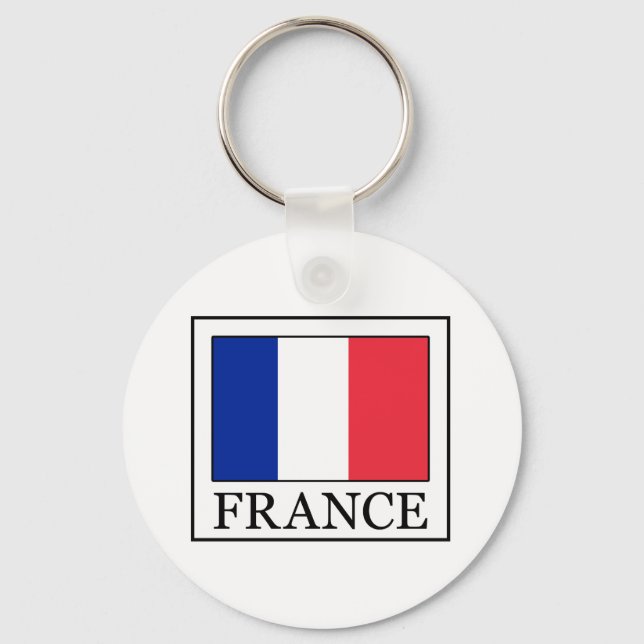 France Key Ring (Front)