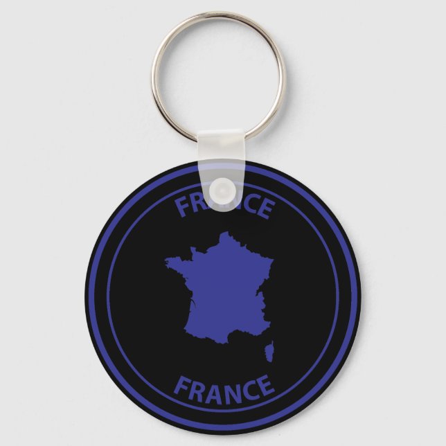 France Key Ring (Front)
