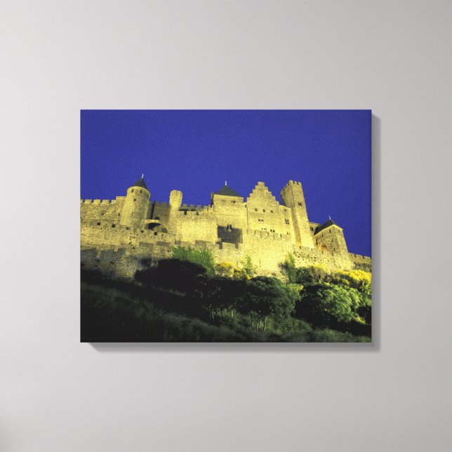 FRANCE, Languedoc Carcassonne 2 Canvas Print (Front)