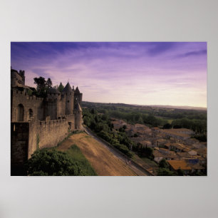 FRANCE, Languedoc Carcassonne 2 Poster