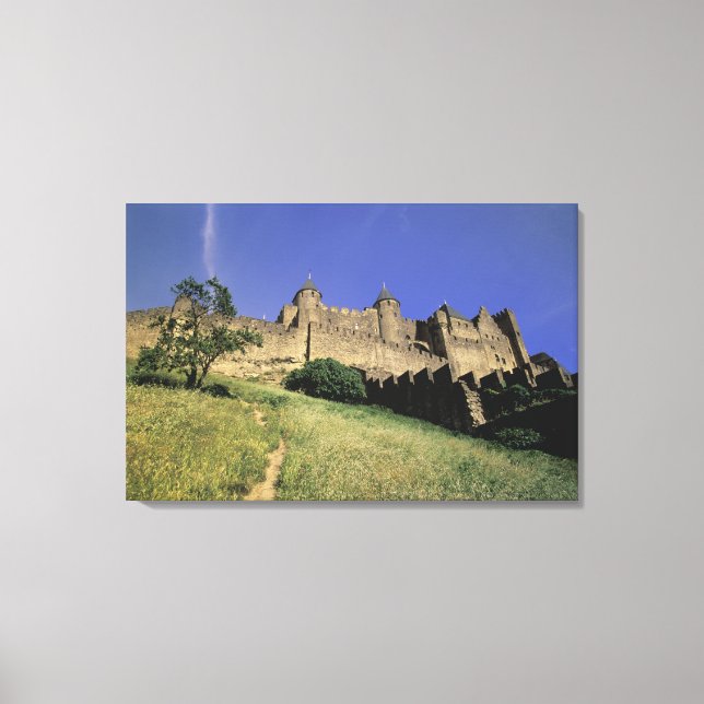 FRANCE, Languedoc Carcassonne Canvas Print (Front)