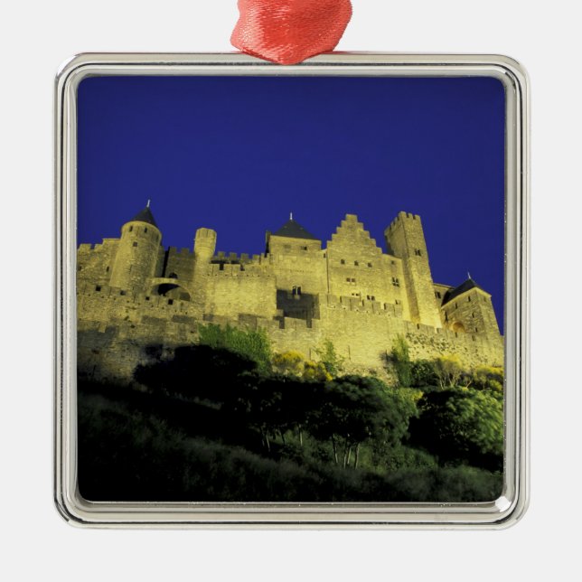 FRANCE, Languedoc Carcassonne Metal Tree Decoration (Front)
