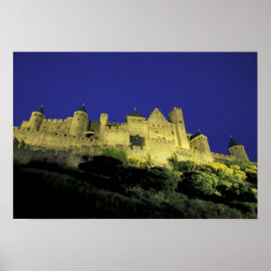 FRANCE, Languedoc Carcassonne Poster