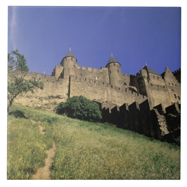 FRANCE, Languedoc Carcassonne Tile (Front)