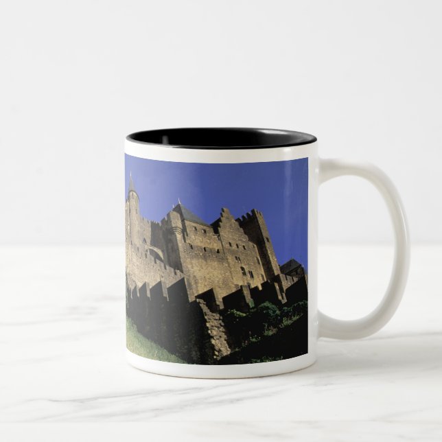FRANCE, Languedoc Carcassonne Two-Tone Coffee Mug (Right)