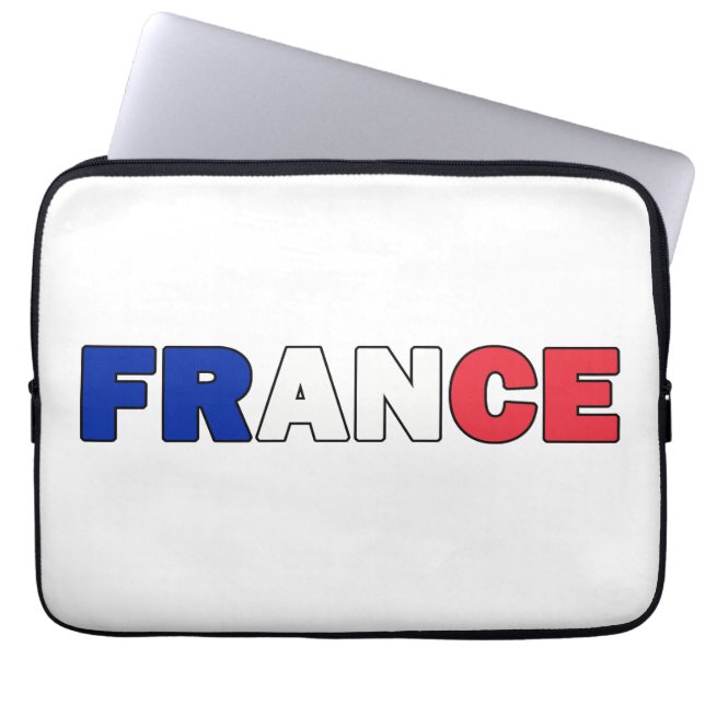 France Laptop Sleeve (Front)