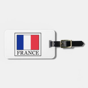 France Luggage Tag