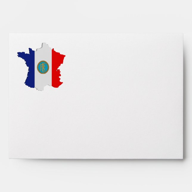 France map envelope (Front)