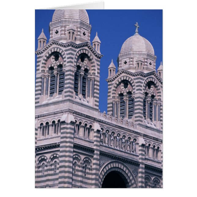 France, Marseille, Provence. Cathedral de la (Front)