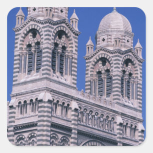 France, Marseille, Provence. Cathedral de la Square Sticker