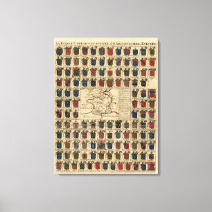 France Military Canvas Print