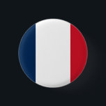 France National Flag 3 Cm Round Badge<br><div class="desc">The French flag,  also known as the tricolore,  is a tricolor with three vertical bands of blue,  white,  and red.</div>