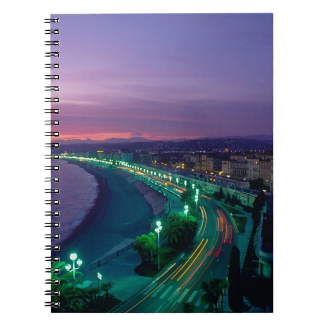 France, Nice. Spiral Notebook (Front)