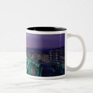 France, Nice. Two-Tone Coffee Mug