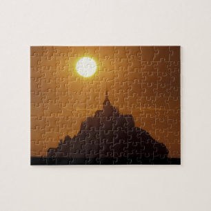 France, Normandy. Mont Saint Michele Jigsaw Puzzle