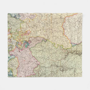 France Northeast Fleece Blanket