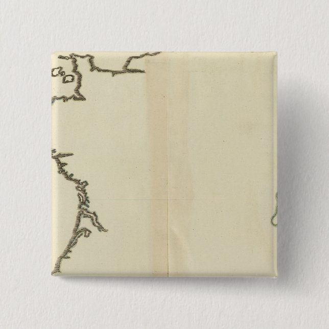 France Outine 15 Cm Square Badge (Front)