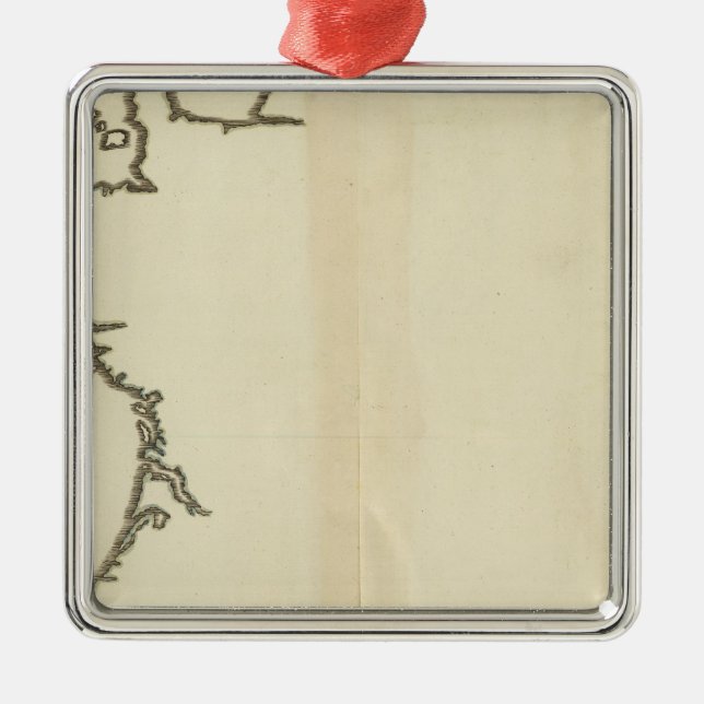 France Outine Metal Tree Decoration (Front)