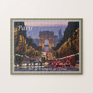 France - Paris - Arc de triomphe de l'Étoile - Jigsaw Puzzle