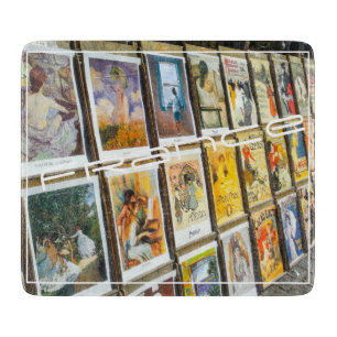 France Paris Cityscape Montmartre Area Art Sale Cutting Board
