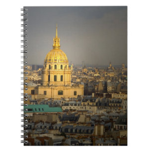 France, Paris. Les Invalides seen from the Spiral Notebook