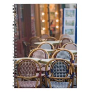 FRANCE, PARIS, Montmartre: Place du Tertre, Cafe 2 Spiral Notebook