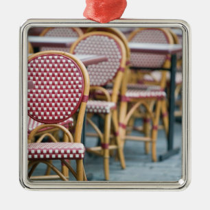 FRANCE, PARIS, Montmartre: Place du Tertre, Cafe Metal Tree Decoration
