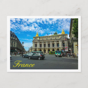 France Paris National Academy of Music And Opera Postcard