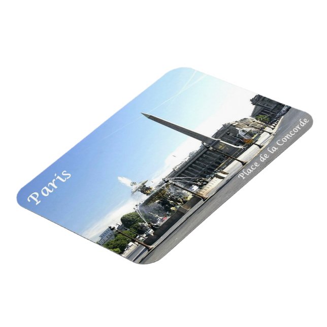 France - Paris - Place de la Concorde - Magnet (Left Side)