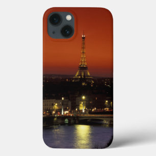 France, Paris Sunset view of Eiffel Tower and iPhone 13 Case
