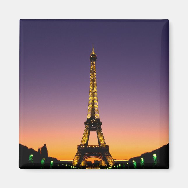 France, Paris, Tour Eiffel at sunset. Magnet (Front)