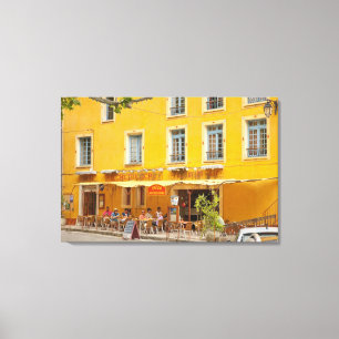 France, Provence, Moustiers-Ste-Marie. Credit Canvas Print