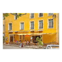 France, Provence, Moustiers-Ste-Marie. Credit