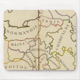 France, Providences and Boundaries Mouse Pad