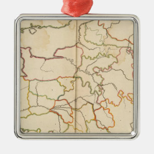 France Reivers Outline Metal Tree Decoration