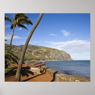 France, Reunion Island, St-Denis, view of La Poster