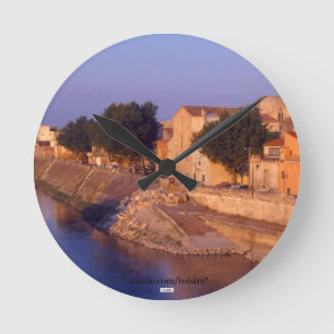 France Round Clock