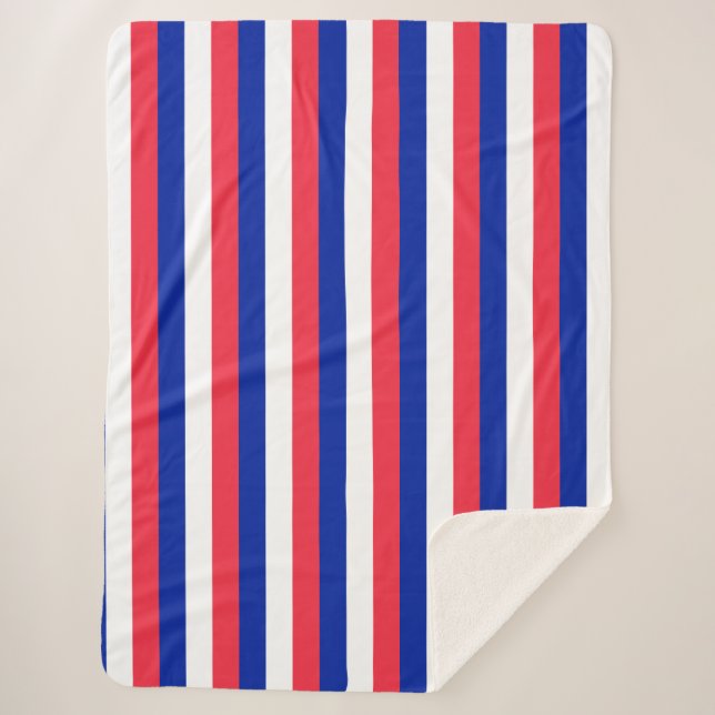 France Sherpa Blanket (Front)