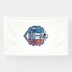 France Soccer 2026 Soccer Bold Country Typography  Banner