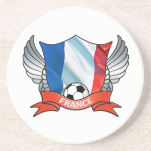 France Soccer Coasters