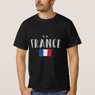 France Soccer Football Fan Shirt French Flag