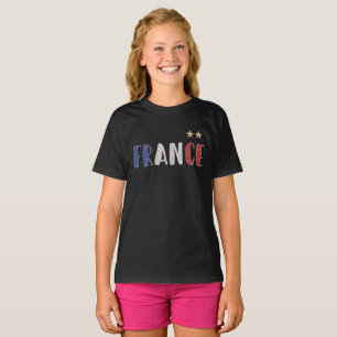 France Soccer Football Fan Shirt French Flag